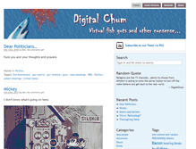 Tablet Screenshot of digitalchum.com